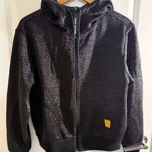 Louis Vuitton Black Glitter Hoodie